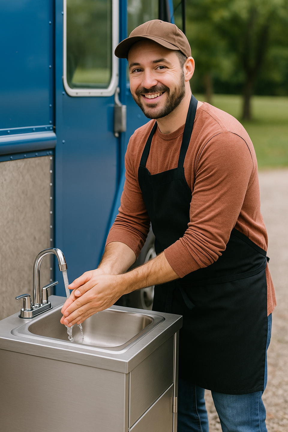 Is there a way to have a sink without plumbing?