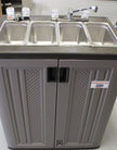 4-Compartment Portable Sink